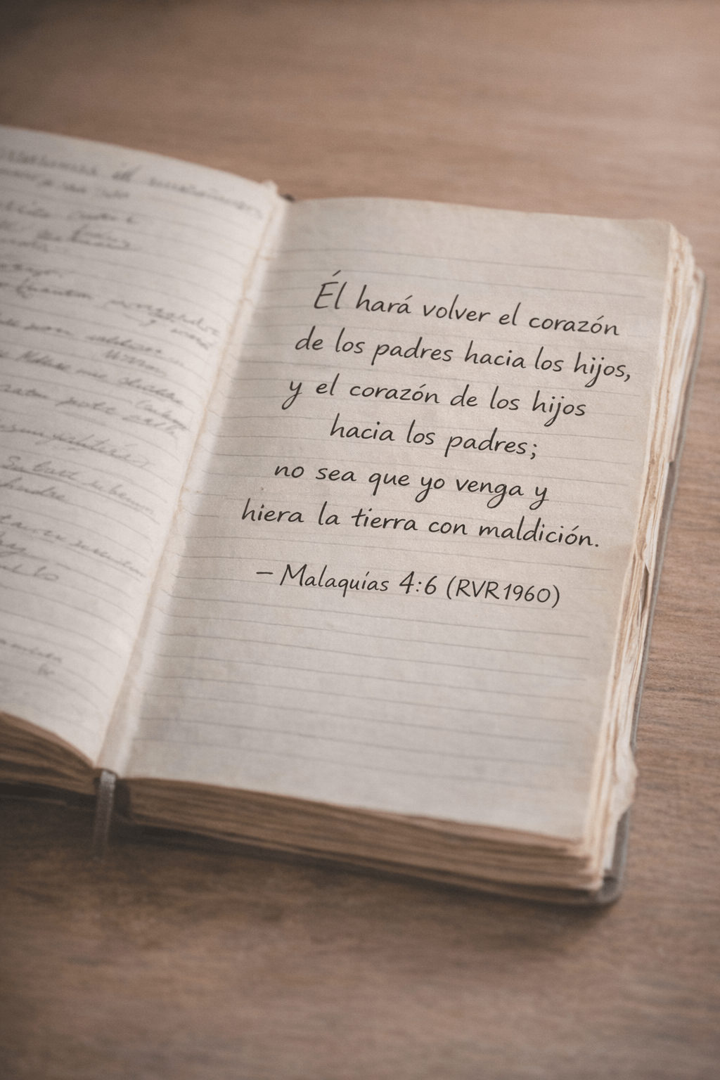 Cita bíblica Malaquias 4:6