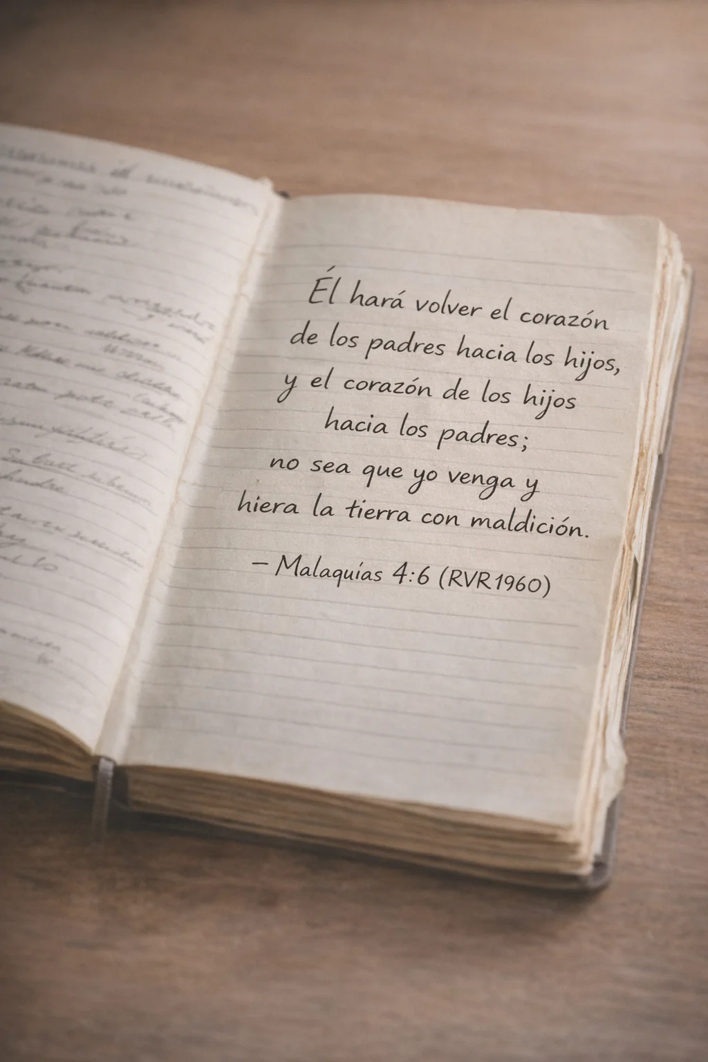 Cita bíblica Malaquias 4:6